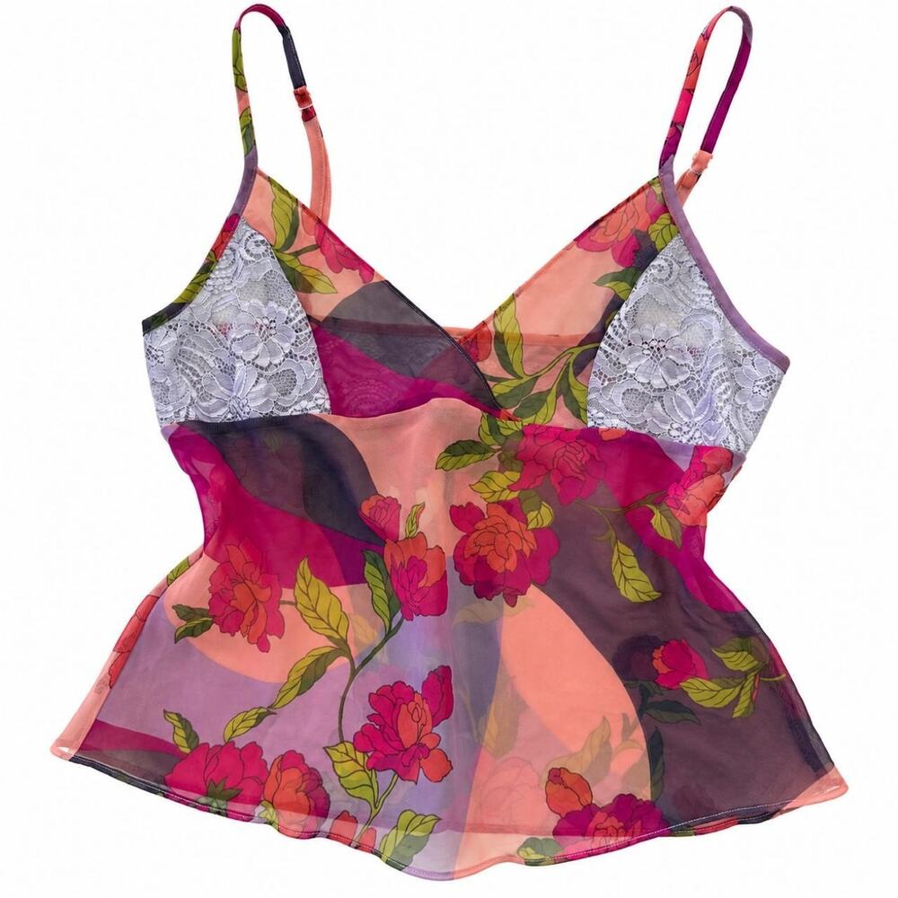 Vintage Fredricks of Hollywood Sheer Cami Top